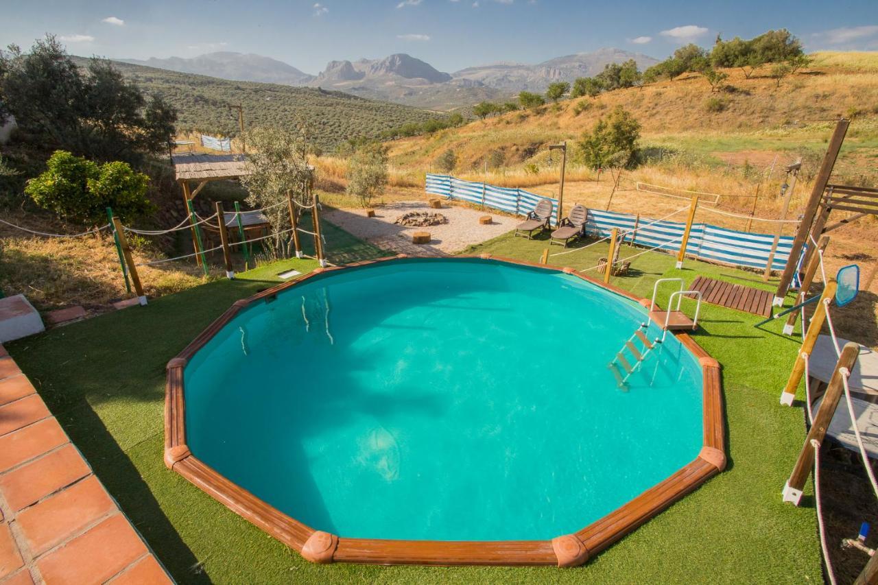 Finca Pil - Casa Rural Con Piscina Ríogordo Dış mekan fotoğraf